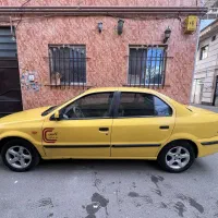 تاکسی سمند Lx زرد