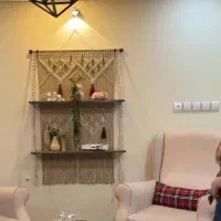 شلف های مکرومه با تنوعی بالا|کتابخانه، شلف، قفسه‌های دیواری|مشهد, الهیه|دیوار