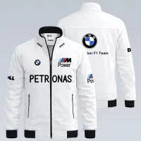 کاپشن بهاری سفید BMW MPower