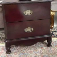 میز  کشو دار جنس چوب راش (جفت)