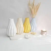 گلدان پیچ سنگ مصنوعی بتنی