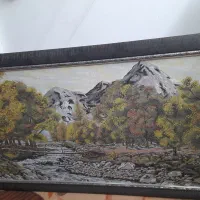 دوعدد تابلومنظره طبیعت