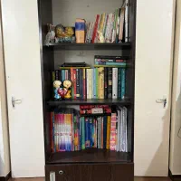 کتابخانه ی چوبی MDF