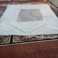 پرده ( پشه بند آستر داره) قیمت ۳۰۰هزار|پرده، رانر، رومیزی|قم, علی آباد سعدگان|دیوار