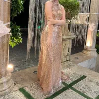 لباس مجلسی باکس دوزی شده