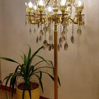 لوستر تالاری لاله، ایستاده و رومیزی کنارسالنی مجلل|لوستر و چراغ آویز|تهران, فرمانیه|دیوار