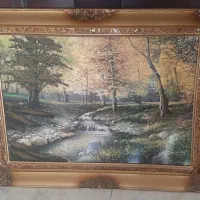 تابلو نقاشی طرح منظره