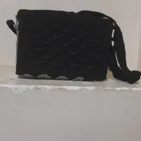 کیف مکرومه دست بافت