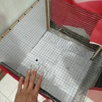 قفس بزرگ استفاده نشده