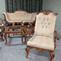 ست مبل های ۹نفره و ۷ نفره آکبند چوب روس|مبلمان خانگی و میز عسلی|کرمانشاه, |دیوار