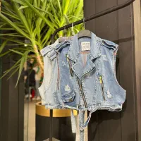 انواع کت های کتان و وست های جین