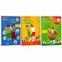 کتاب فرانسه کودکان الکس ات زوئه Alex et Zoe
