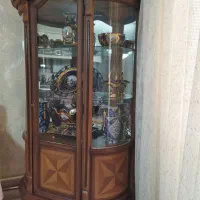 بوفه از چوب گردو|بوفه، ویترین، کنسول|صوفیان, |دیوار