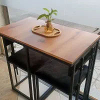 ۲ تا ۱۲ نفره میز ناهاری خوری فلزی کمجا غذا خوری