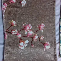 دو جفت روبالشی نخی ومخمل