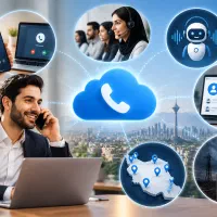 مرکز تلفن ابری هوشمند ، بدون نیاز به سخت‌افزار