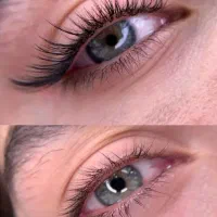 اکستنشن مژه ابریشمی لیفت لمینیت ابرو و مژه