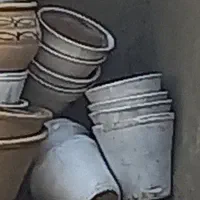 گلدان سفالی کوچک