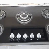 گاز رومیزی شیشه ای در حد نو