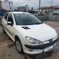 ۲۰۶ سفید مدل ۹۶|خودرو سواری و وانت|رشت, منظریه|دیوار