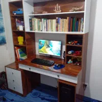 میز تحریر/کتابخانه دار|میز تحریر و کامپیوتر|اردبیل, |دیوار