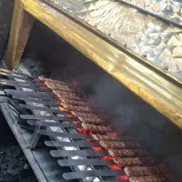 شاطر لواش در کبابی
