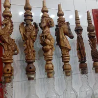 قلیان کامل چوبی و فلزی نو