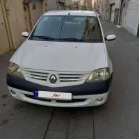 رنو تندر 90 لوگان  E2 LP(ال ۹۰ )سفید  تمیز و سلامت