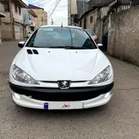 پژو 206 بی رنگ درجه یک