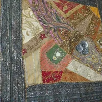 رومیزی سوزندوزی هندی شیک ،کارِ دست|پرده، رانر، رومیزی|گنبد کاووس, |دیوار