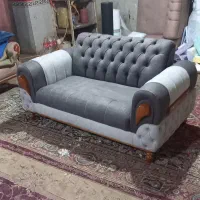 مبل راحتی ۷نفره مدل چلسی|مبلمان خانگی و میز عسلی|قم, دروازه چوبی|دیوار