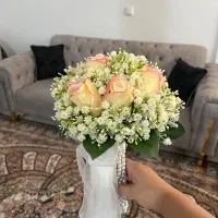 دسته گل عقد وعروسی قابل معاوضه|گل مصنوعی|ارومیه, |دیوار