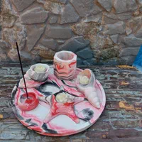 ظروف بتنی و سنگ مصنوعی