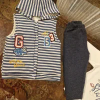 لباس بچه ۳تیکه مجلسی ۶تا۱۲ماه