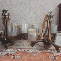 لوستر شاخه ای ۵ لامپی