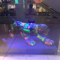 مجسمه ببر دکور مغازه