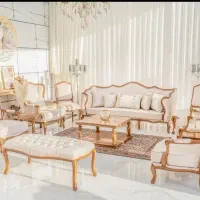 مبل فرانسوی شرکتی ب همراه دفترچه قسط اونم بدون چک|مبلمان خانگی و میز عسلی|قزوین, |دیوار