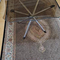میز ناهار خوری شیشه ای