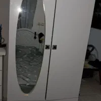 کمد لباس دوتا کشو پایین سالم