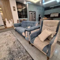 مبلمان و جلو مبلی در حد نو|مبلمان خانگی و میز عسلی|آمل, |دیوار