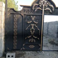 باسلام رنگکاری دروازه نرده اهن بصورت کنتراتی