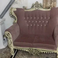 مبل سلطنتی با چوب راش کاملا سالم