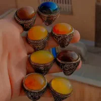 انگشتر با سنگهای طبیعی و معدنیی|جواهرات|رشت, پل تالشان|دیوار