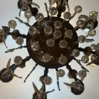 لوستر فرشته هشت شاخه|لوستر و چراغ آویز|مشهد, پروین اعتصامی|دیوار