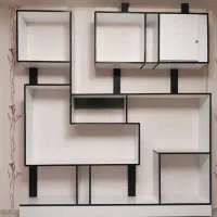 دکور یا قفسه  یا کتابخونه دیواری