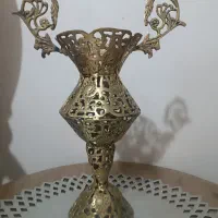 گنجشک و اسب وگلدان  برنزی