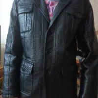 کاپشن چرم‌پسرانه