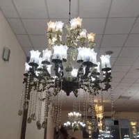 لوستر دوطبقه نوی نو می باشد نصف قیمت بازار|لوستر و چراغ آویز|اصفهان, دوطفلان|دیوار