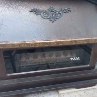 بخاری گازی طرح شومینه برفآب.