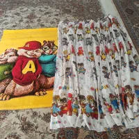 فرش و پرده اتاق کودک ست آلوین و دوستان|فرش|نسیمشهر, |دیوار